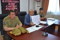 Түркістанда «өрт қауіпсіздігі және сақтану жолдары» тақырыбында кездесу өтті