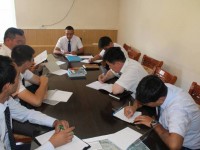 Анонимді сауалнама жүргізіліп, кездесу өтті