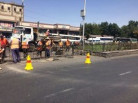 «Қырғы» базарда абаттандыру жұмыстары жүргізілуде