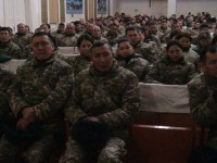 Елбасы Жолдауы Арыста әскери қызметкерлерге түсіндірілді