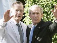 Назарбаев Джордж Бушқа көңіл айту жеделхатын жолдады