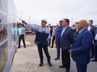 ПРЕМЬЕР-МИНИСТР АСКАР МАМИН С РАБОЧЕЙ ПОЕЗДКОЙ ПОСЕТИЛ Г. ТУРКЕСТАН