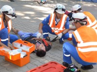 Жедел жәрдем  бригадалары өзара сайысқа түсті