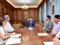 Айтаханов имамдарды қабылдады