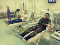 Шымкенттің өрт сөндірушілері қанмен де адамдарды құтқарады