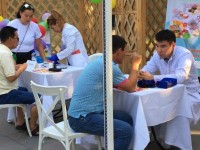 Дәрігерлер «Арбатта» тұрғындарға тегін қызмет көрсетті