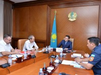 Айтаханов өрт қауіпсіздігін шетелдіктермен бірге талқылады