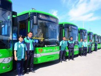 Количество общественного транспорта пополняется