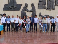 Полицияға көмектескен шымкенттіктерге құрмет көрсетілді