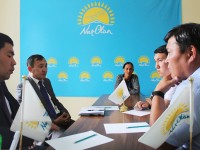 Аудан прокуроры мен басқарма басшысы қабылдау өткізді