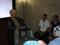 Түркістанға келген зияратшылармен диалог орнатылып, сыйлық берілді