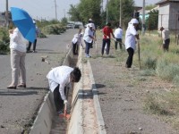 Тазалық ауладан басталады