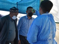 Полицейлер мен дәрігерлер күшейтілген режимде жұмыс істеуде