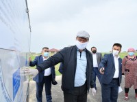Шымкент: М. Әйтенов Абай ауданындағы құрылыс жұмыстарымен танысты