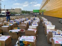 Рамазанда 400 мұқтаж отбасыға  азық-түлік таратты