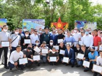 Сарбаздар әкім марапатына бөленді