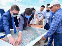 Әуежайдағы жол құрылысы әкім назарында