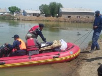 Шымкенттік құтқарушылар Мақтааралда тынымсыз еңбек етіп жатыр