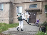 120 солдат принимают участие в дезинфекционных мероприятиях