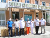 Төлеби аудандық ауруханасына 10 оттегі концентраторы жеткізілді
