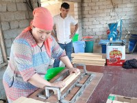 Жетісай тұрғыны сабын өндіріп, табысқа кенелуде