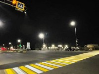 Шымкентте проекциялық өткел пайда болды