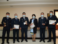 Түркістанда тергеушілер марапатталды