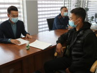 «Ашық есік күнінде » полицейлер тұрғындарға көмек көрсетуде