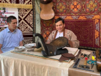 Ұлттық қолөнерді насихаттады