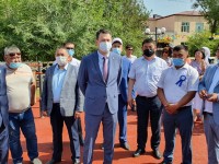 Шардарада Воркаут алаңшасы ашылды