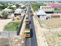 Шардарада жол жөндеу жұмыстары басталды