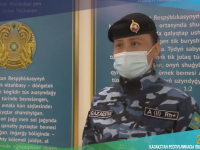 Халықаралық дәрежедегі чемпион  полицей Перизат қызметтестерін мерекемен құттықтайды