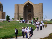 Бәйдібектік ардагерлер Түркістанға саяхат жасады