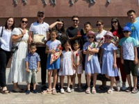 Шымкент ерекше саяхатшыларды күтіп алды