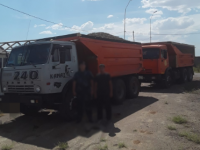 Түркістан облысында заңсыз құм-тас тасымалы анықталды