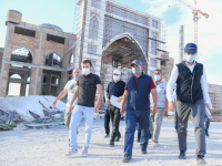 Өзбекстан Түркістанға сый ретінде 5 мың орындық зәулім мешіт салуда