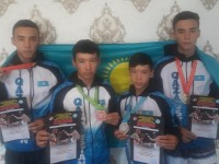 Сарыағаштық спортшылар жүлдемен оралды