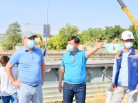 Құрылыс жұмыстарын қала әкімі тікелей бақылып отыр