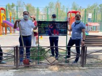 Шымкент қаласының ішкі аудандары да көркеюде