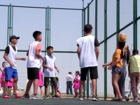 Ашық спорт алаңшасы ел игілігіне берілді