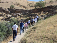 Ауданның киелі жерлеріне экскурсия ұйымдастырылды