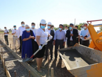 Арыста инвестор есебінен мектеп құрылысы басталды