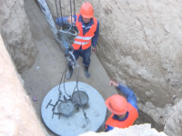 5 шағын ауданға кәріз құбыры тартылып жатыр