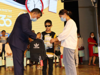 Түркістан облысында көпбалалы 100 отбасыға мектеп құралдары берілді