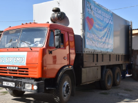 Түрістан облысы тұрғындары Жамбыл облысына гуманитарлық көмек жеткізді