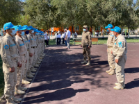 Түркістан облысының париоттары әскери жарысқа дайын