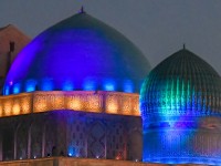 «Әзірет Сұлтанның» шамдары жағылды