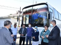 Сарығаштықтар Павлодарға жол тартты