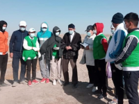 Белсенді жастар ескі қалашық тарихымен таныс болды