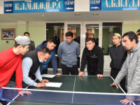 Дін өкілдері үстел теннисінен сайысты